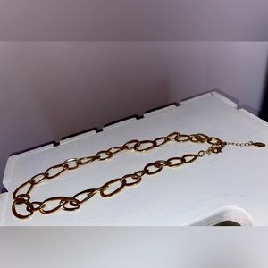 Gold Statement Chain Link  20 “ Necklace